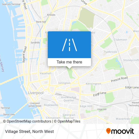 Village Street map