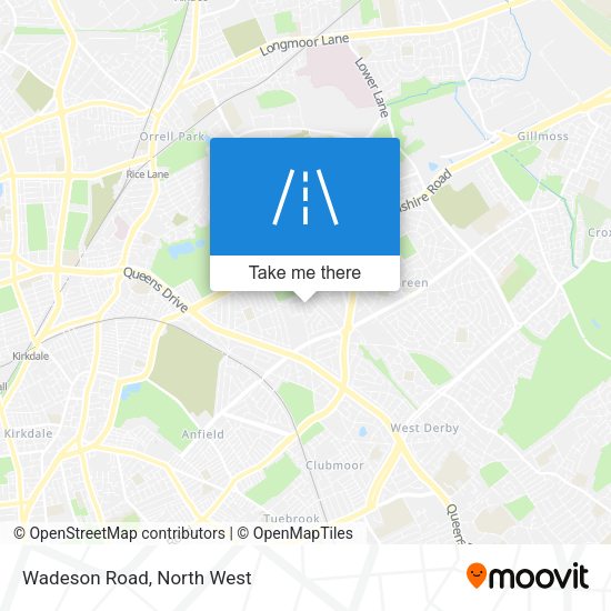 Wadeson Road map