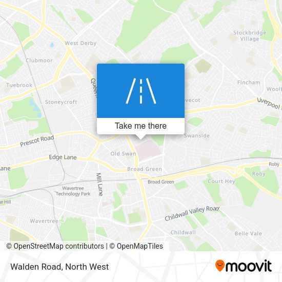 Walden Road map