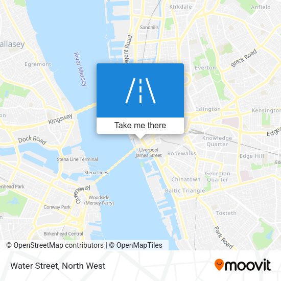 Water Street map