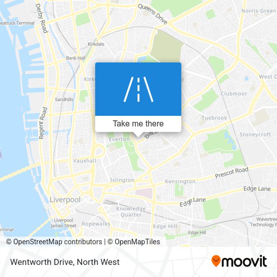 Wentworth Drive map