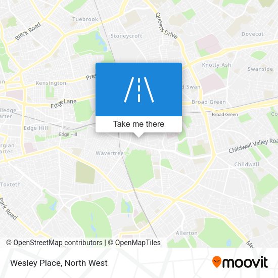 Wesley Place map