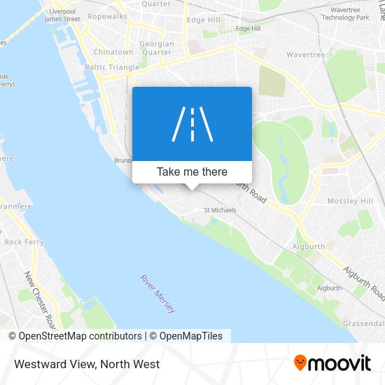 Westward View map
