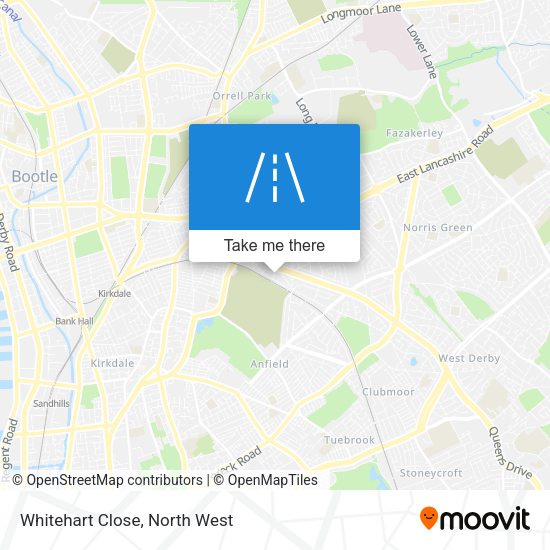 Whitehart Close map