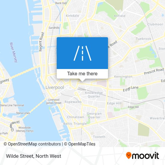 Wilde Street map