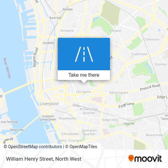 William Henry Street map