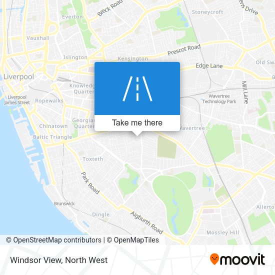 Windsor View map