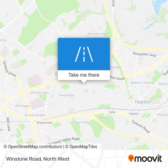 Winstone Road map