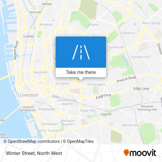 Winter Street map