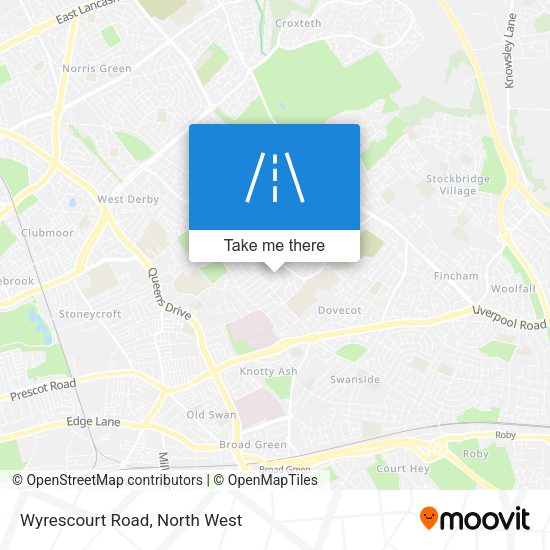 Wyrescourt Road map