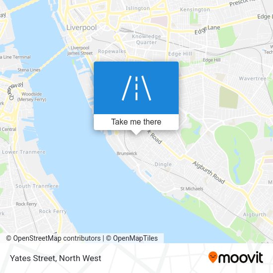 Yates Street map