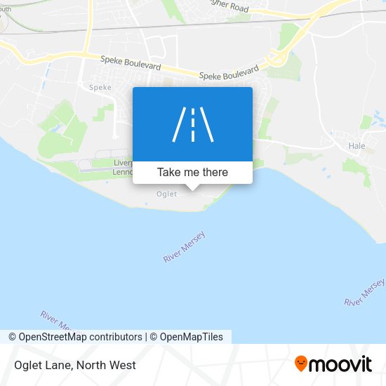 Oglet Lane map