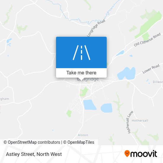 Astley Street map