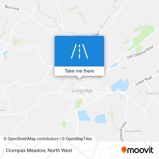 Crumpax Meadow map