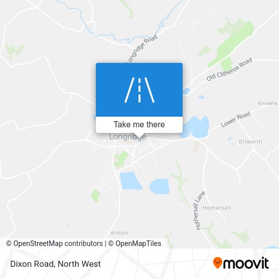 Dixon Road map