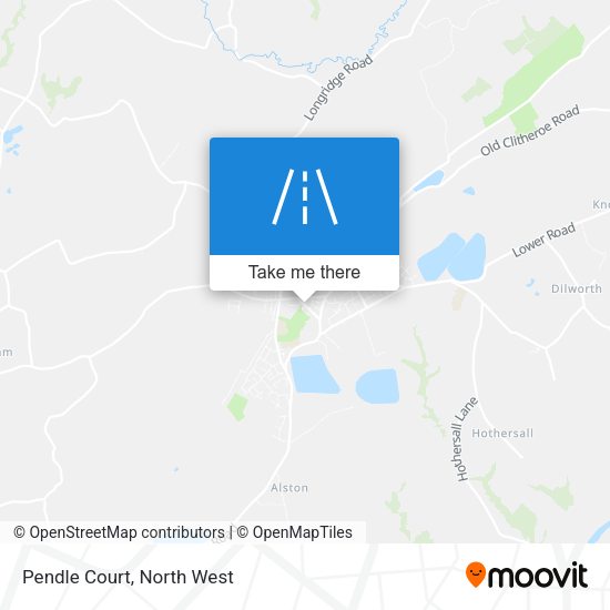 Pendle Court map