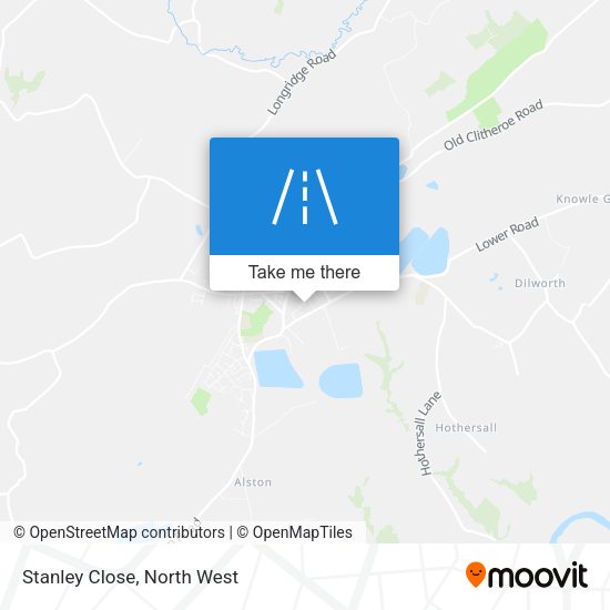 Stanley Close map