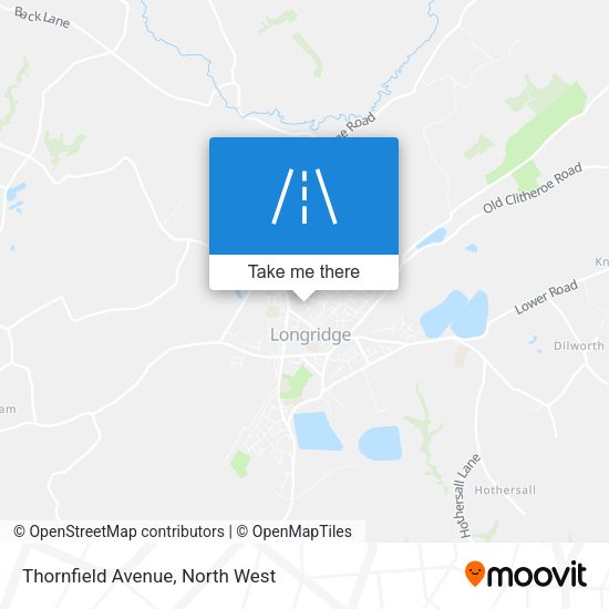 Thornfield Avenue map