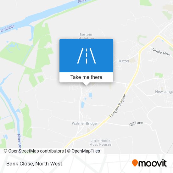 Bank Close map