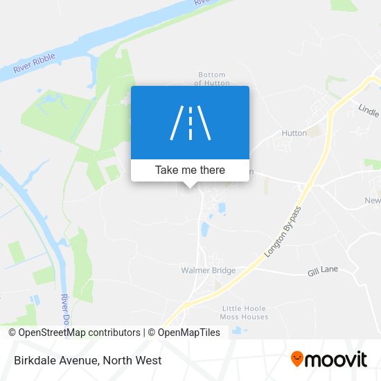 Birkdale Avenue map