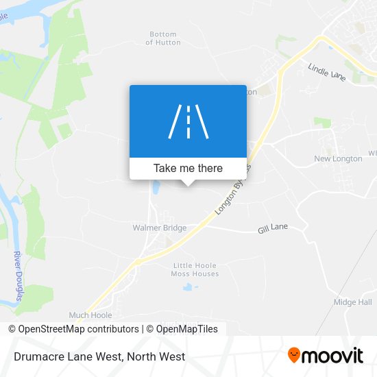 Drumacre Lane West map