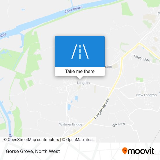 Gorse Grove map
