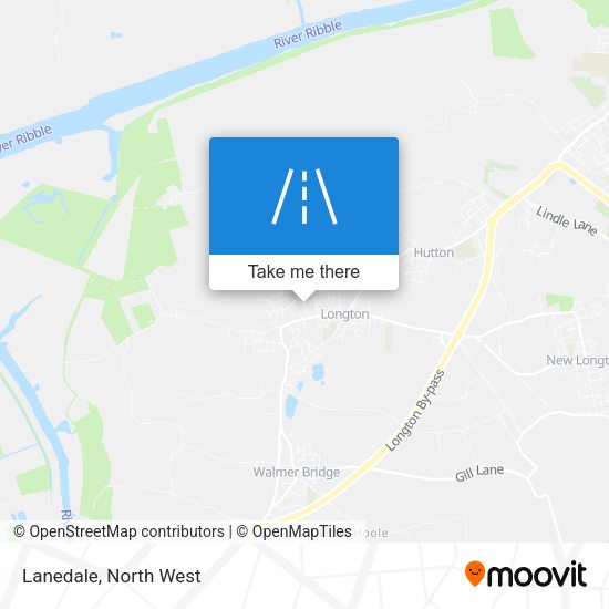 Lanedale map