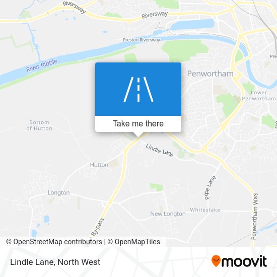 Lindle Lane map