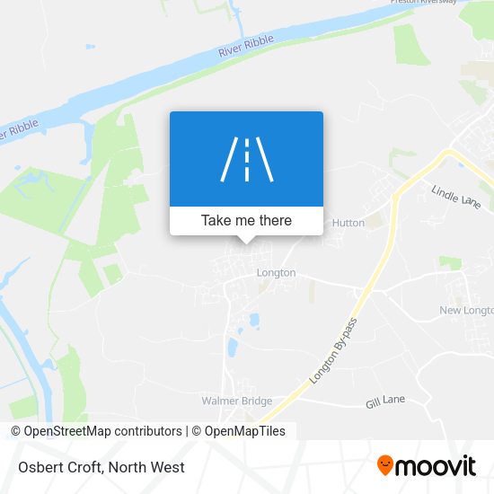 Osbert Croft map