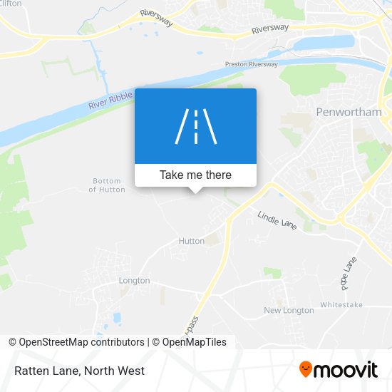 Ratten Lane map