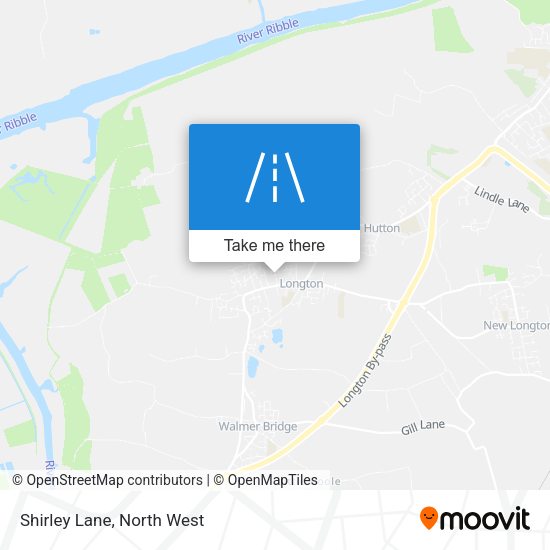 Shirley Lane map