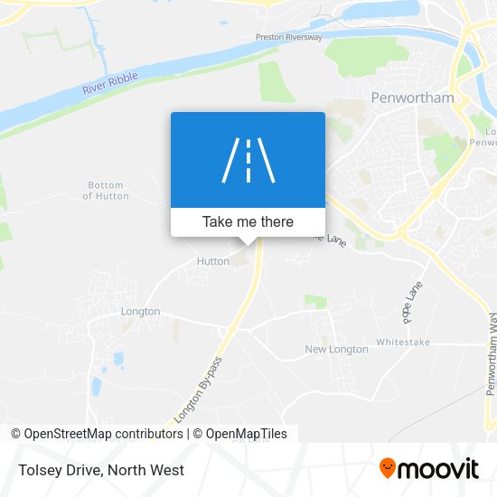 Tolsey Drive map
