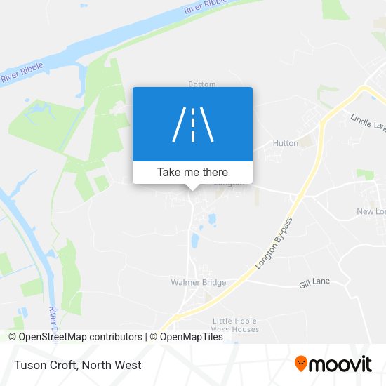 Tuson Croft map