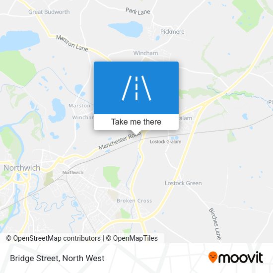 Bridge Street map