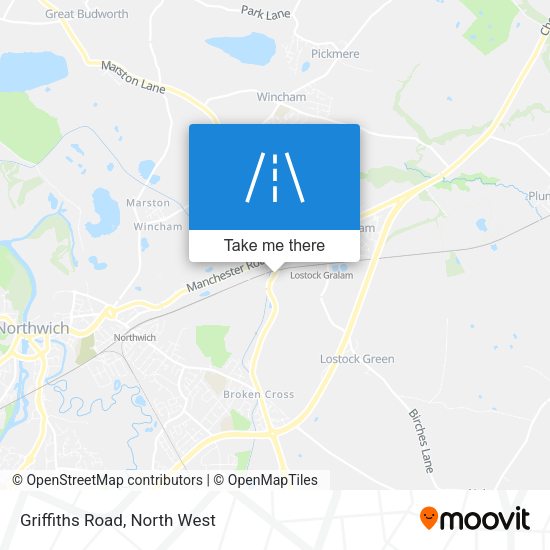 Griffiths Road map