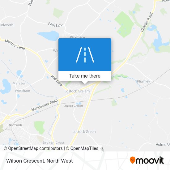 Wilson Crescent map