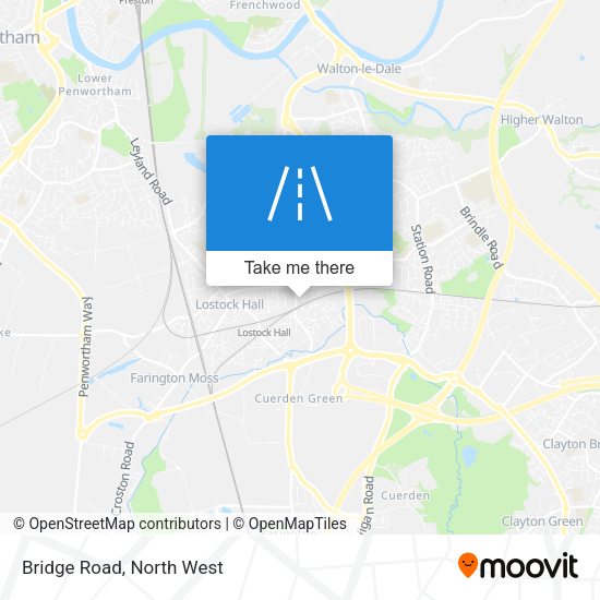 Bridge Road map