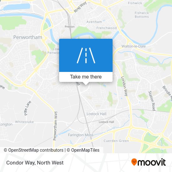 Condor Way map