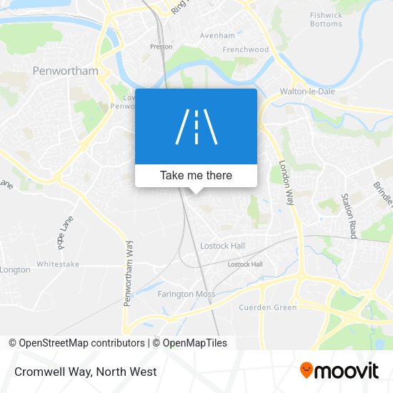 Cromwell Way map