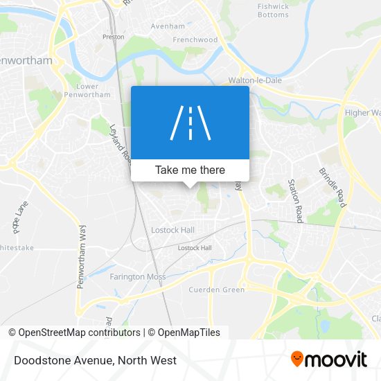 Doodstone Avenue map