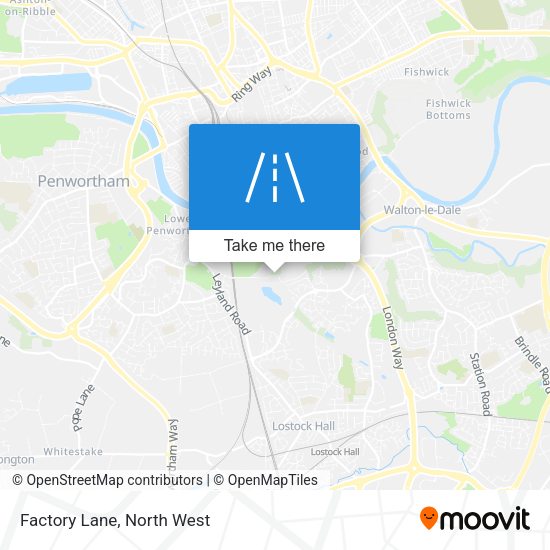 Factory Lane map