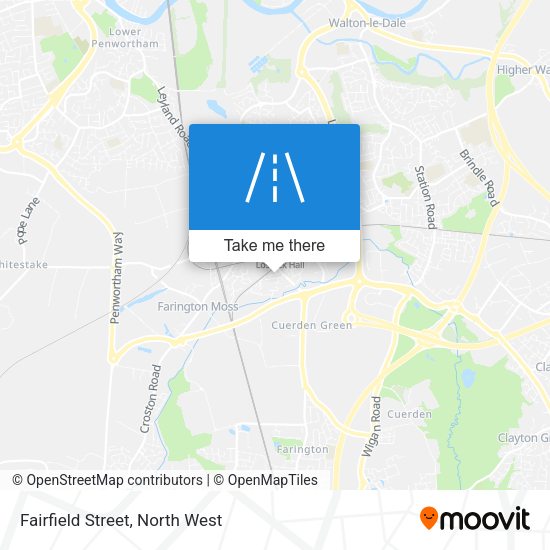 Fairfield Street map