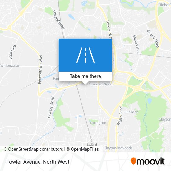 Fowler Avenue map