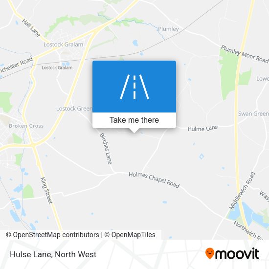 Hulse Lane map