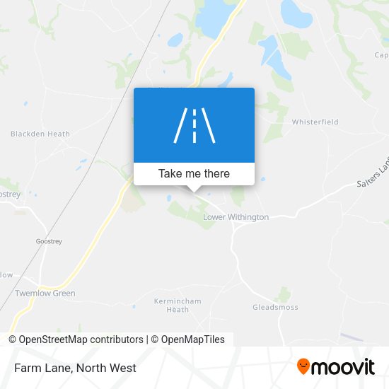 Farm Lane map