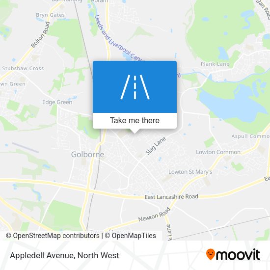 Appledell Avenue map