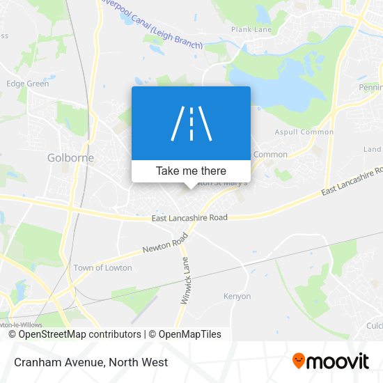 Cranham Avenue map
