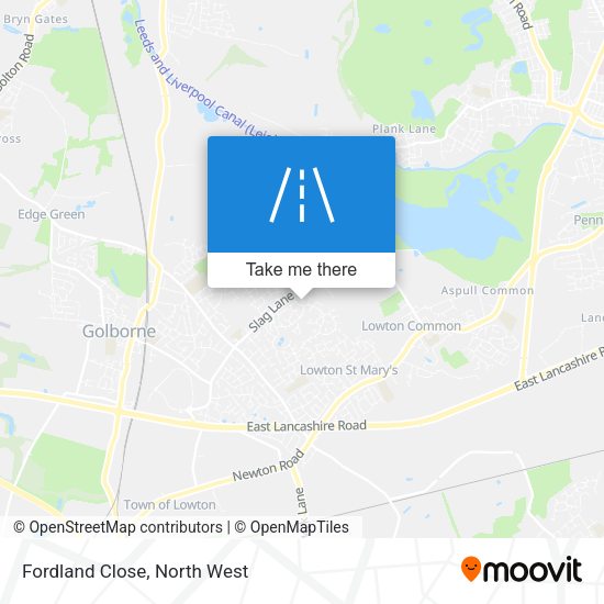 Fordland Close map