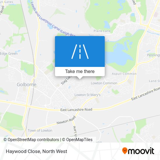 Haywood Close map