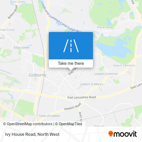 Ivy House Road map
